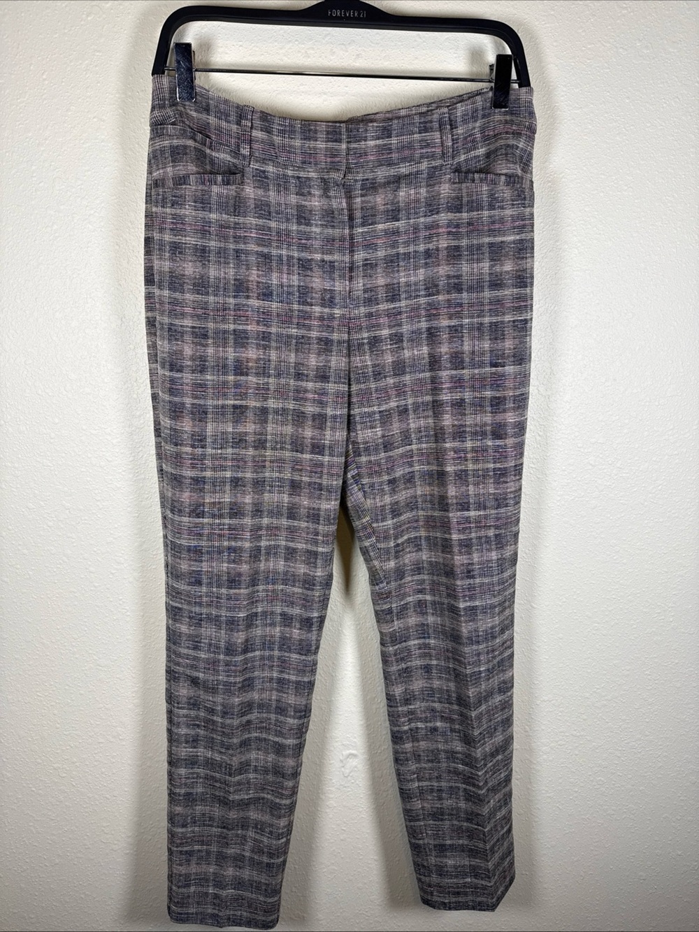 White House Black Market The Slim Ankle Pants Women’s 6 Plaid Trousers Career